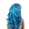 Long Light Blue Wig Cute Loose Curly Wigs kids Halloween Party Costume