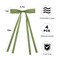 Green Hair Bows for Women,4 PCS Large Bow Hair Clips Tassel Ribbon Bowknot With Long Tail,Ribbon Hair Bows Barrettes for Thick Thin Hair,Nonslip Hair Accessories Christmas Birthday Gifts