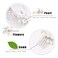 Unicra Bride Pearl Wedding Hair Comb Silver Bridal Side Comb Crystal Hair Accessorie for Women and Girls (Silver)