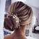Unicra Bride Wedding Hair Comb Sparkly Crystal Bridal Hair Piece Rhinestone Hair Accessorie for Women and Girls (Gold)