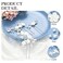 Unicra Flower Bride Wedding Hair Pins Silver Crystal Bridal Hair Pieces Pearl Hair Accessories for Women and Girls (Pack of 3) (A-Silver)