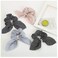 4Pcs Rabbit Ears Bow Hair Bands Scrunchies Striped Bow-knot Hair Elastic Hair Ties Bands Ropes Ponytail Holder for Women Girls