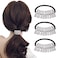 3Pcs Elegant Hair Scrunchies Elastic Rhinestone Hair Ties Bands Headband for Women Girls Ponytail Holder