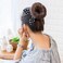 12 Pcs Rabbit Ears Bow Hair Bands Scrunchies Chiffon Bow Hair Elastic Hair Ties Bands Ropes Ponytail Holder for Women Girls