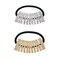 2pcs Elastic Hair Bands Silver/Gold Rhinestone Crystal Hair Ropes Ponytail Holder Hair Ties Accessories for Women Girls