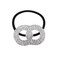 5Pcs Ponytail Holders Crystal Rhinestone Hair Bow Ties Hair Holder Elastics Hair Bands Pigtail Ties for Women Girls Hair Accessories