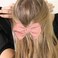 Bow Hair Clips Bowknot Barrette Headband Hairband Christmas Women Girls Kids Headdress Headwear Headpiece Party Decoration Cosplay Costume Hair Bands Cute Handmade Hair Accessories 2 Pack Pink