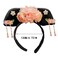 Chinese Style Ancient Royal Court Queen Princess Headband Chinese Qing Dynasty Hair Hoop Chinese Traditional Hanfu Hairband Chinese Girl Headwear