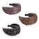 Leadigol 3 Pcs Lace Wide Floral Pearl Embroidery Headbands for Women, Crystal Korean Trendy Simple Flower Headwear