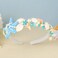 Unicra Starfish Headband Pearl Bridal Seashell Headpiece Beach Wedding Hair Accessories for Women and Girls