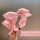 AEGYPIUS Hairband, Large Knotted Bow Headbands for Women, Wide Turban Headband with Bow, Pink, Stylish Hair Accessories for Women and Girls Choice, Versatile for Any Occasion
