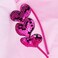 Valentine's Day Heart Headband Hair Band Hot Pink Love Sequins Hair Hoop Hair Accessories Glitter Heart Shaped headpiece Hairband For Girls Women Valentine New Year Wedding Birthday Party Gift