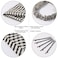 6 Pack Hair Scarf Headband for Women - Elastic Hair Kerchief Large Boho Triangle Bandana Head Scarf with Clips Non Slip Lattice Headbands Hair Scarves for Teen Girls