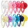 7Rainbows 1 Pcs Purple Carnation Flower Mothers Day Headbands Gift for Mom Girls Toddlers Teens.