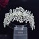 Pearl Bridal Headband, Wedding Headpiece for Bride, Rhinestone Bridal Hair Accessories