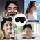 WHAVEL 6 Pack Spa Headbands,Black Makeup Headbands Microfiber Bowtie Headbands Facial Headband Soft Bowknot Fluffy Elastic Hair Band Headbands Cosmetic Coral Fleece Shower Headband