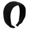 Black Headbands for Women 2.6 Inch Extra Wide Cloth Fabric Headband Fashion Non Slip Elastic Head Bands for Girls Hair Accessories