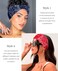 Artilady Wide Bandana Headbands for Women-Boho Bandeau Head Band Bohemian Paisley Red Headwrap Soft Athletic Elastic Sweat Non Slip Hair Bands for Curly Hair Accessories 6 PCS