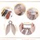 4Pcs Floral Hair Scarf Scrunchies Floral Hair Scarf with Long Ribbon Bow Scrunchies Boho Elastic Floral Bow Hair Ties Hair Accessories for Woman Girls