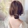 4Pcs Elegant Pearl Rhinestone Hair Bow Ties Hair Scrunchies Stretch Hair Ropes Accessories for Women and Girls Ponytail Holder