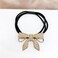 4Pcs Korean Fashion Scrunchies Hair Bands Rhinestone Pearls Bow Hair ties Ponytail Holder Hair Accessories for Women Girls