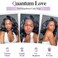 Quantum Love Yaki Curly Headband Wigs for Black Women Kinky Straight Black Headband Curly Ends Synthetic Wear and Go Glueless half Wig with Headbands Attached (18 INCH)