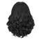 Quantum Love Yaki Curly Headband Wigs for Black Women Kinky Straight Black Headband Curly Ends Synthetic Wear and Go Glueless half Wig with Headbands Attached (18 INCH)