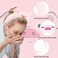 YARIEW Pig Spa Headband Plush Animal Ears Headband Pig Headband Spa Face Wash Headband Cute Ears Head Band Frog Costume Party Hair Accessories for Adult Women and Girls