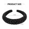 YISSION 1PC Black Rhinestone Headband for Women Girls Non Slip Head Bands Fashion Jeweled Hairband Sparkly Crystal Headbands for Women Bling Hair Accessories for Women Girls Wedding Prom Holiday