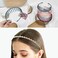8 PCS Zig Zag Headbands for Women and Girls Shark Teeth Plastic Hair Band 90s Non Slip Comb Spike Clear Headband