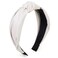 Leather Headbands for Women Knotted Fashion Women Headbands Creamy White Top Knot Headband for Girls Hairband for Women Hair Accessories