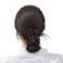 LOVEF 2Pcs Magic Hair Comb Clip for Women Girls Beaded Flower Barrette Hairpin Elastic Double Hair Combs Clips Hair Accessories