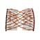 LOVEF 4Pcs Fashion Magic Beads Elasticity Double Hair Comb Clip Stretchy Hair Combs Clips