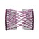LOVEF 4Pcs Fashion Magic Beads Elasticity Double Hair Comb Clip Stretchy Hair Combs Clips