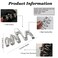 Wavy Irregular Shape Metal Hair Clip, 1Pcs Silver Shark Claw Non-slip Head Clip - Elegant Hair Accessories for Daily Hair Accessories Decorations
