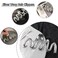 Wavy Irregular Shape Metal Hair Clip, 1Pcs Silver Shark Claw Non-slip Head Clip - Elegant Hair Accessories for Daily Hair Accessories Decorations