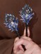 Rhinestone Flower Hair Clip, Twist &amp; Curler Bun Maker (07)