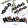 4PCS Sparkling Crystal Stone Braided Hair Clips - Decorative Hair Clips Suitable for Thick and Thin Hair, Girls/Women Hair Accessories, For Styling Partitions