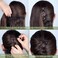 4PCS Sparkling Crystal Stone Braided Hair Clips - Decorative Hair Clips Suitable for Thick and Thin Hair, Girls/Women Hair Accessories, For Styling Partitions
