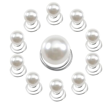 84 Pcs Spiral Hair Pins Hair Pearls Hair Jewelry Hair Twister Screws for Women Bun Wedding Bridal Bridesmaids Prom
