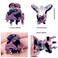 Cobahom 6Pcs 1.06 Inch Small Hair Clips Tortoise Shell Mini Jaw Clips for Thin Thick Hair, No Crease Hair Claw Clips for Women Girls (3 Green + 3 Red)