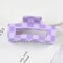 AEGYPIUS Checkered Claw Clip, 3.1 x 1.7 Inches Checkered Hair Clip Purple Claw Clip, Checkered Claw Clips Purple Claw Clips Checkered Hair Claw Clips Chunks Hair Clip Checkered Hair Clips for Women
