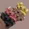 4Pcs Flower Hair Clips Matte Large Hair Barrette Hairpins French Hair Pins Decorative for Hair Accessories Non-Slip Hair Claw Clips Elegant Hair Clamp Grab for Girls Wedding Daily Party Hair Styling