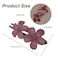 4Pcs Flower Hair Clips Matte Large Hair Barrette Hairpins French Hair Pins Decorative for Hair Accessories Non-Slip Hair Claw Clips Elegant Hair Clamp Grab for Girls Wedding Daily Party Hair Styling