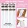 Hair Tinsel Pack of 12 Pcs Clip in Hair Tinsel 19.6Inch Glitter Tinsel Hair Extensions Shiny Sparkly Fairy Hair Tinsel Kit Dazzle Hair Accessories for Women Girls Kids (Silver)