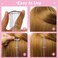Hair Tinsel Pack of 12 Pcs Clip in Hair Tinsel 19.6Inch Glitter Tinsel Hair Extensions Shiny Sparkly Fairy Hair Tinsel Kit Dazzle Hair Accessories for Women Girls Kids (Silver)