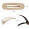 Hair Clips Set for Women - 8 Pack Alligator, Flat Claw, French Barrettes for Sectioning and Styling, Non-slip Large Duckbilled Clips