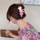 Valentine Heart Hair Styling Accessories: Large Matte Pink Hair Claw Clips, French Barrette for Women and Girls, Non-Slip Hairpins for Thick Hair (1pc)