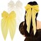 Ayesha Hair Bows 5PCS Big Hair Bows for Women Hair Ribbons Bow Clips Lace Bows Hair Clips Hair Accessories for Women Girls