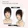 French Hair Bangs Clip on, Dark Brown Long Wispy Bangs Hair Clip with Temples Natural Fringe Neat Bangs Hair Clip Hair Piece Long Bangs Clip in Hair Extensions for Women(#2/33A)
